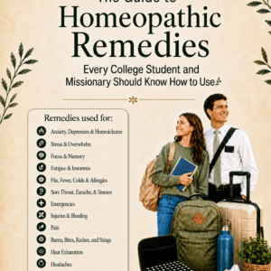Homeopathy Guide for College Students and Missionaries
